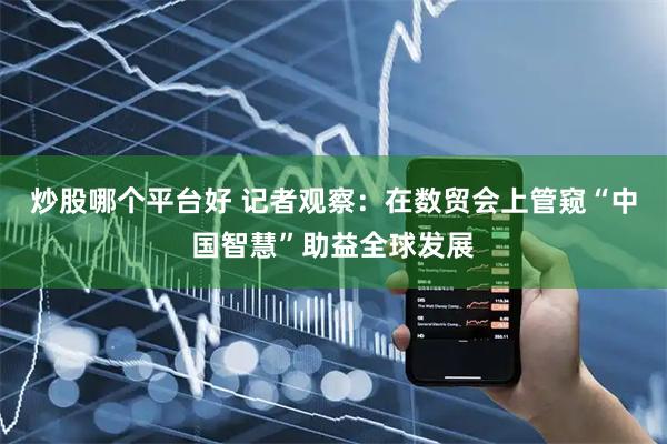 炒股哪个平台好 记者观察：在数贸会上管窥“中国智慧”助益全球发展